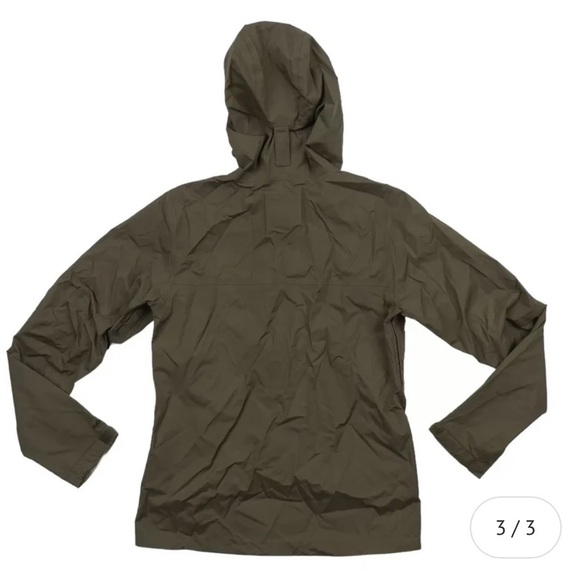NEW!!! REI Rainier Women’s Rain Jacket Olive Green - LARGE - Picture 3 of 10